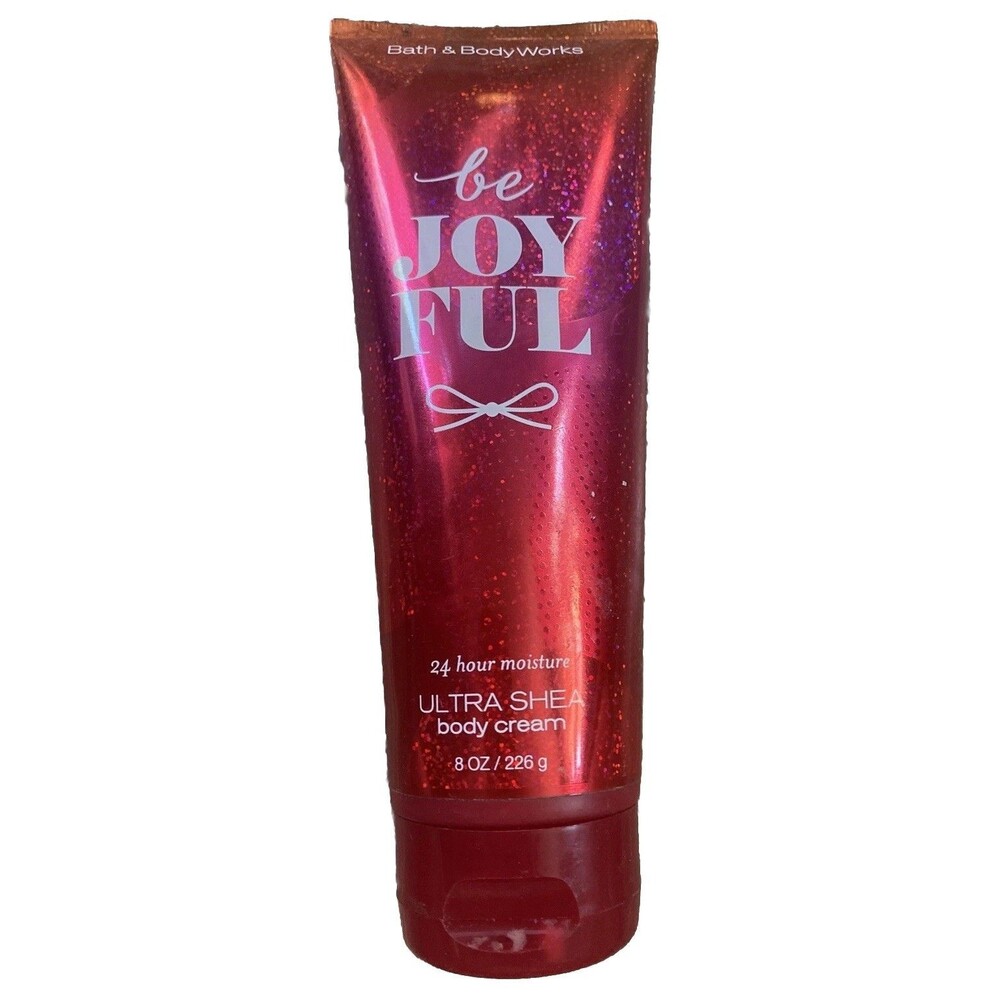 Bath & Body Works Be Joyful Ultra Shea Body Cream 8 oz JoyFul 80% Full 24 Hr